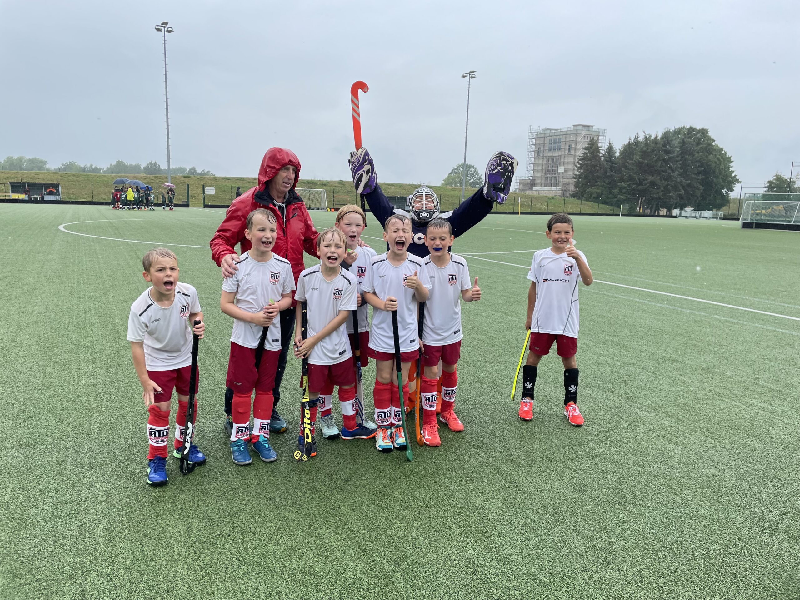 Erstes Hockeyspiel der mU10 im neuen Jahr