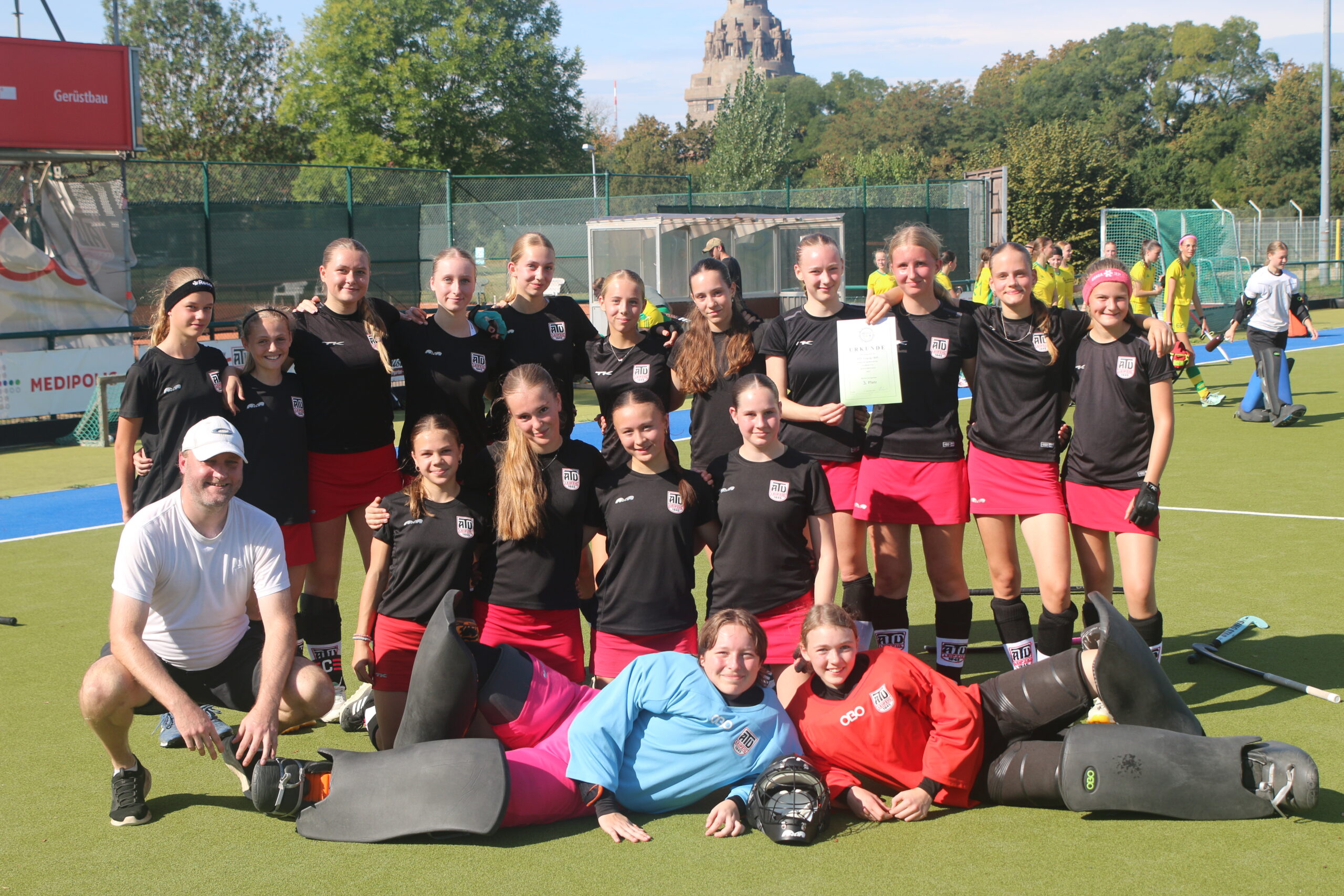 wU16 überzeugt mit Platz 3 und spielt um die ODM