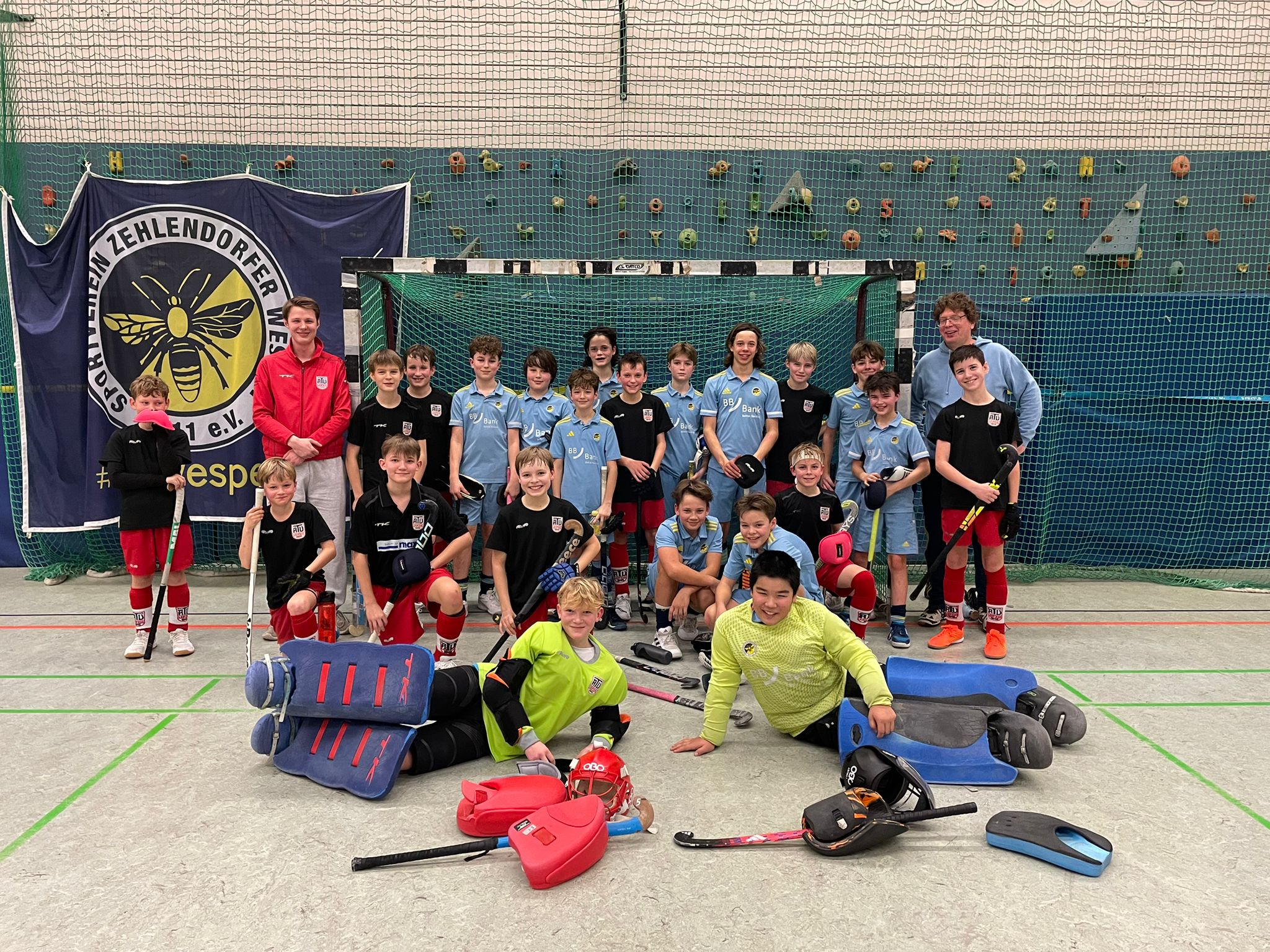 Trainingsspiele an der Spree – mU12 des ATV zu Gast bei den Wespen