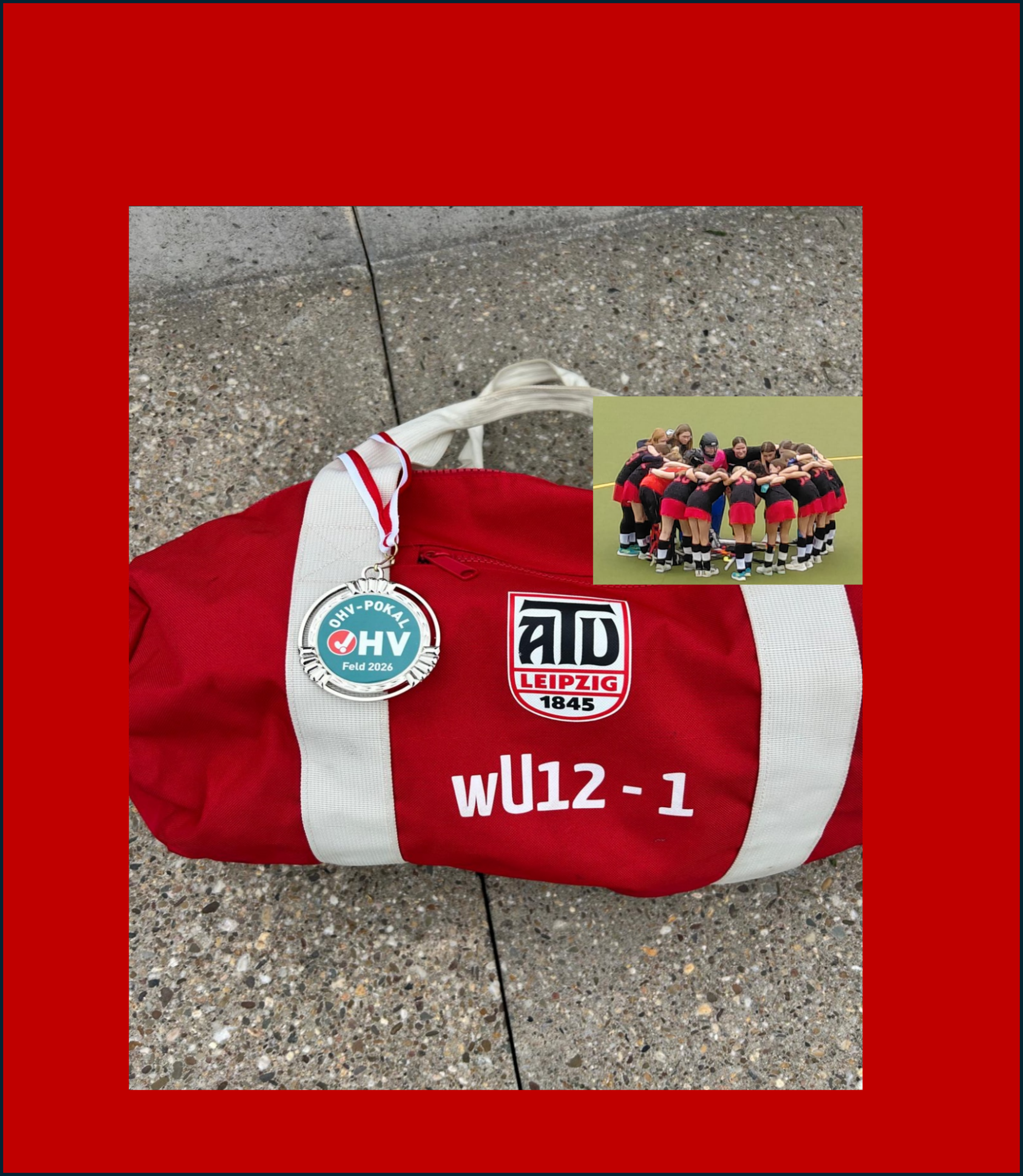 Was für ein Wochenende – wU12 des ATV Leipzig wird Ostdeutscher Vizemeister! 🏑🥈